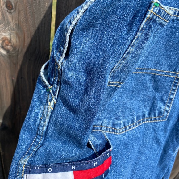 Vintage Tommy Hilfiger overalls 90s medium - Picture 8 of 11